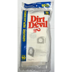 Genuine Replacement Dirt Devil Disposable Paper Bags Hand Vac Models Type G